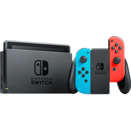Consola NINTENDO SWITCH (WITH NEON RED & NEON BLUE JOY-CONS)