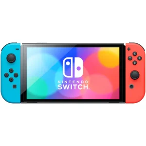 Consola Nintendo Switch OLED Neon Blue Red Joy Con Consola Nintendo Switch OLED Neon Blue Red Joy Con