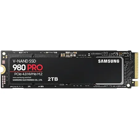 Solid State Drive SSD Samsung 980 PRO Gen.4 2TB NVMe M.2 Solid State Drive (SSD) Samsung 980 PRO Gen.4, 2TB, NVMe, M.2.
