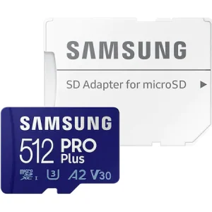 Card de memorie Samsung microSD PRO Plus 512GB 160MB s adaptor