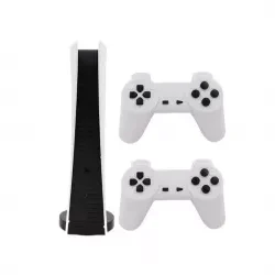 Consola jocuri video Game Station P5 2 x Controller Wireless Cablu AV 1280 jocuri retro NES 8Bit